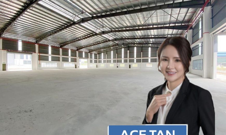 Desa Cemerlang – Detached Factory – FOR SALE