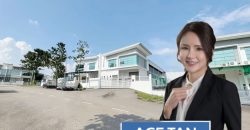 Kempas Utama – 1.5 Storey Semi Detached Factory – FOR SALE