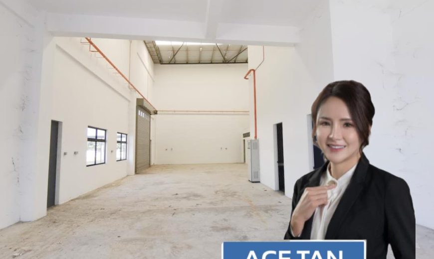 Eco Business Park 2 @ Senai Airport City – 1.5 Storey Corner Cluster Factory – FOR RENT