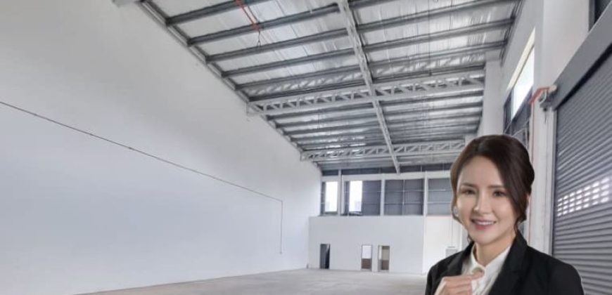 M-Park @ Senai – 1.5 Storey Semi Detached Factory – FOR RENT