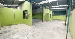 Taman Sri Yaacob – 1.5 Storey Semi Detached Factory – FOR RENT
