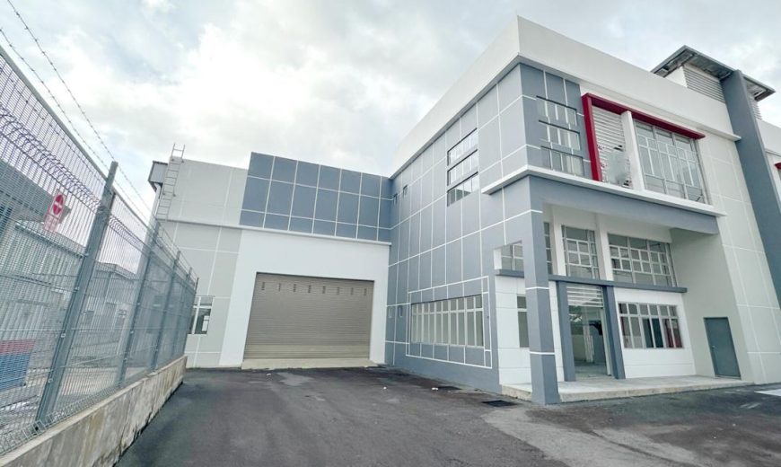 I-Synergy @ Bandar Putra Senai – 2 Storey Semi Detached Factory – FOR RENT