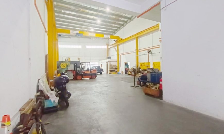 Tiong Nam Industrial Park @ Tebrau – 1.5 Storey Terrace Factory – FOR SALE