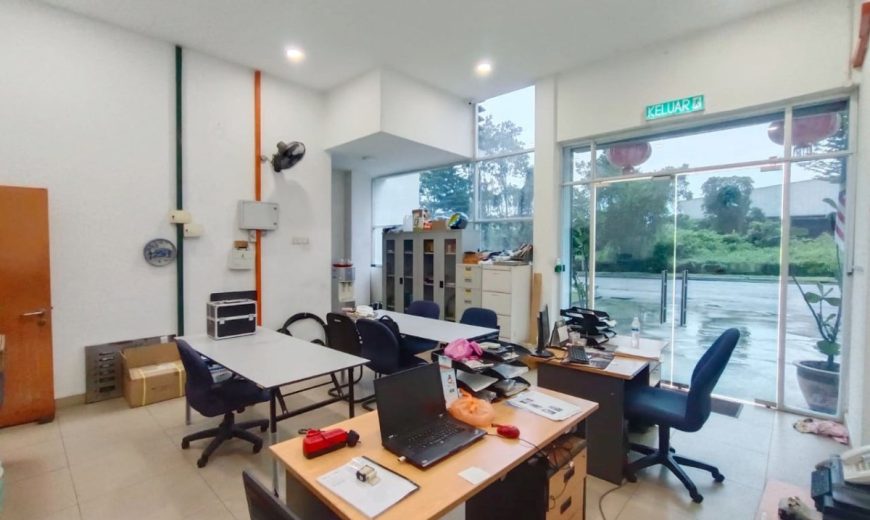 Tiong Nam Industrial Park @ Tebrau – 1.5 Storey Terrace Factory – FOR SALE