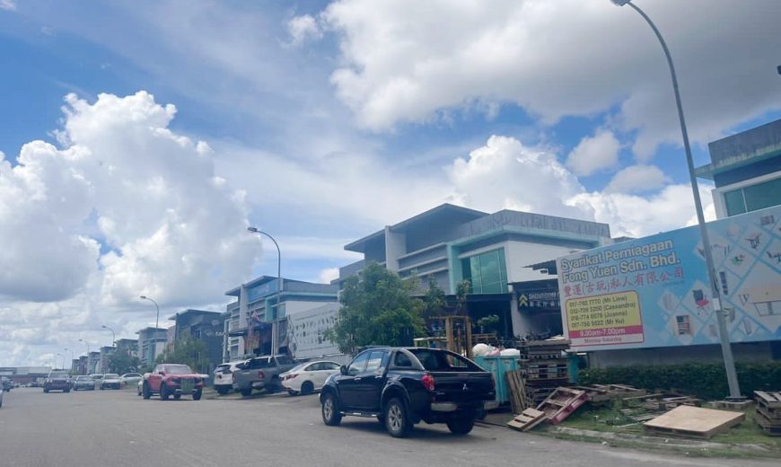 SME Indahpura @ Kulai – Corner Semi Detached Factory – FOR SALE