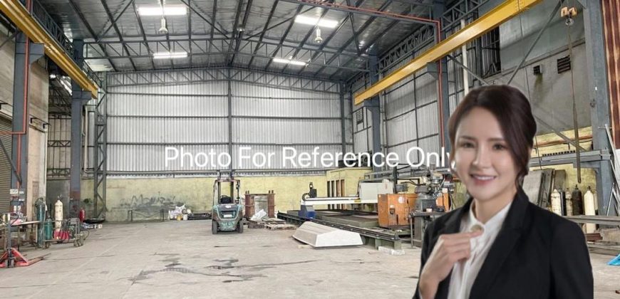 Nusa Cemerlang Industrial Park @ Gelang Patah – 1.5 Storey Semi Detached Factory – FOR SALE