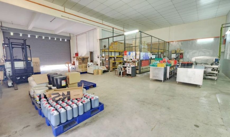 Senai Industrial Park – 1.5 Storey Corner Semi Detached Factory – FOR SALE