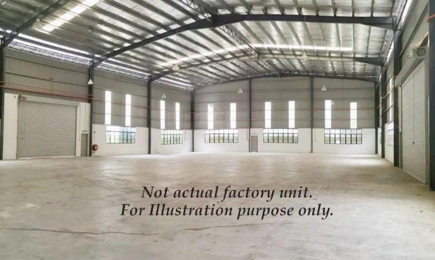 Taman Industri Jaya @ Skudai – Detached Factory – FOR RENT