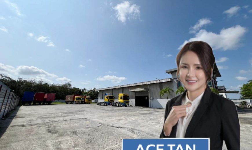 Taman Perindustrian Tiram @ Ulu Tiram – Single Storey Detached Factory – FOR SALE