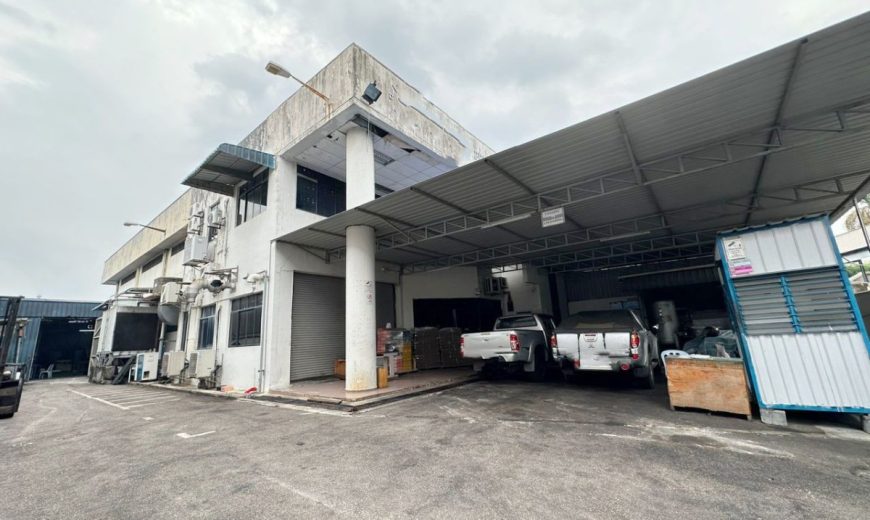 Bandar Seri Alam – 1.5 Storey Semi Detached Factory – FOR SALE
