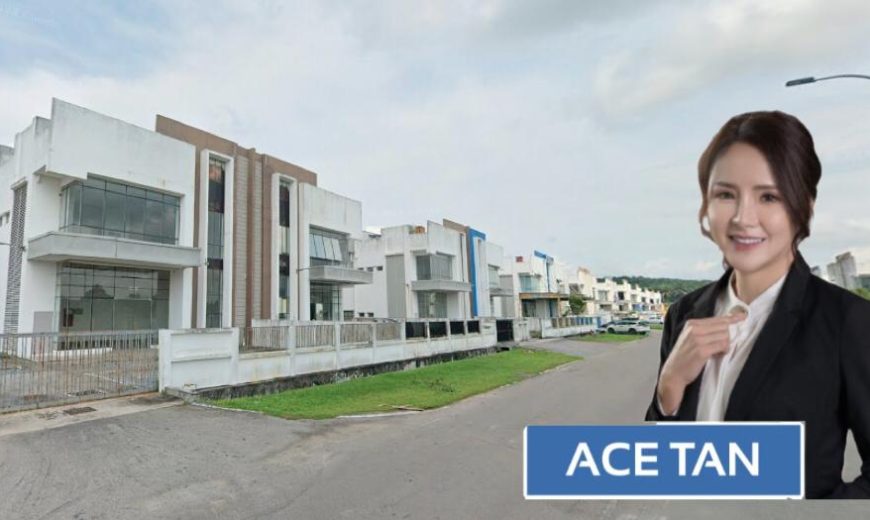 Alam Jaya Business Park @ Pekan Nanas – 1.5 Storey Semi Detached Factory – FOR SALE