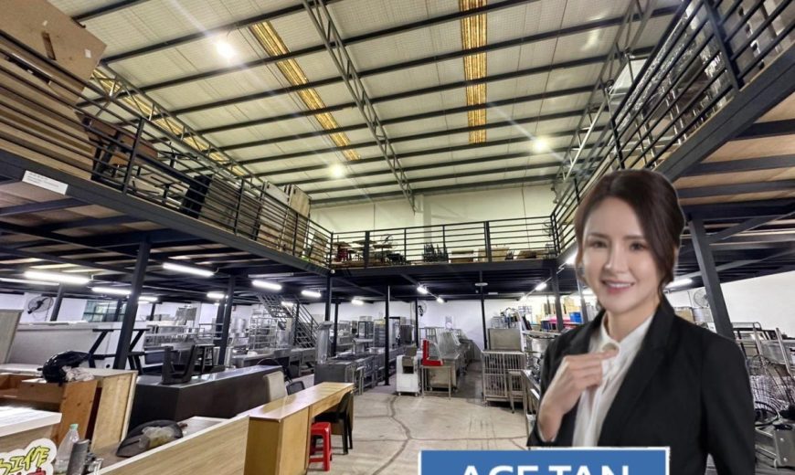 Eco Business Park 1 – 1.5 Storey Semi Detached Factory – FOR SALE
