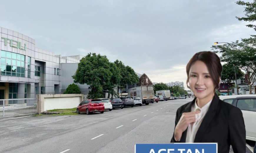 Taman Perindustrian Nusa Cemerlang – 1.5 Storey Semi Detached Factory – FOR SALE
