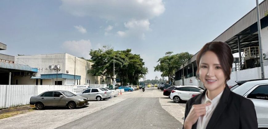 Kawasan Perindustrian Kempas – 1.5 Storey Semi Detached Factory – FOR SALE