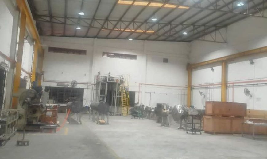 Desa Cemerlang – 1.5 Storey Semi Detached Factory – FOR RENT