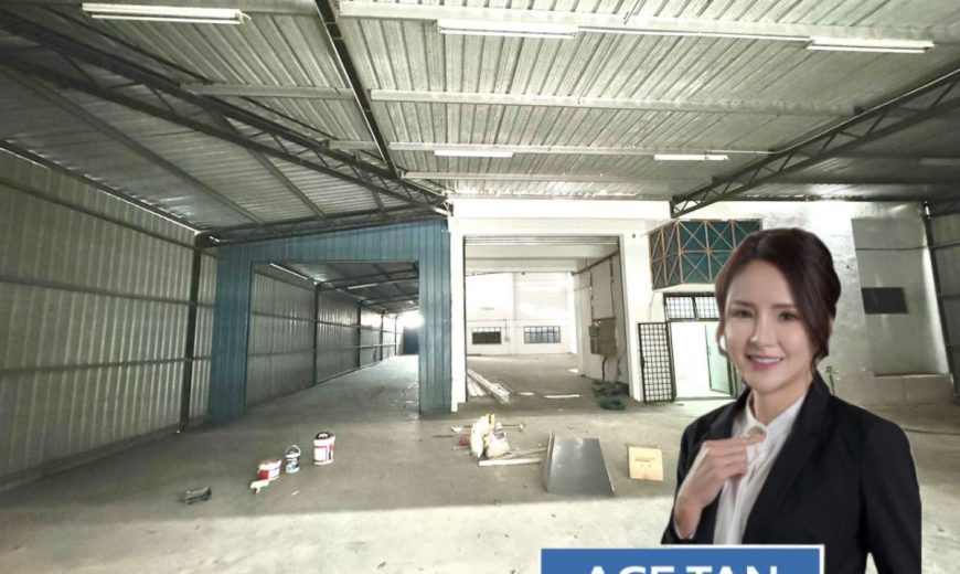 Desa Cemerlang – Semi Detached Factory – FOR RENT