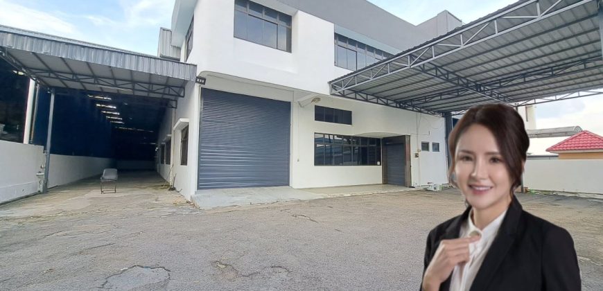 Desa Cemerlang – Semi Detached Factory – FOR RENT