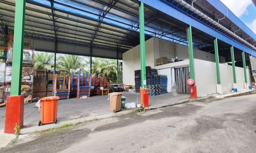 Simpang Renggam – 1.5 Storey Detached Factory – FOR SALE