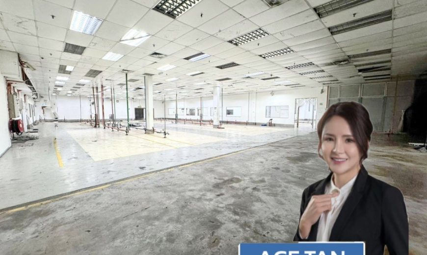Tampoi – Detached Factory – FOR RENT