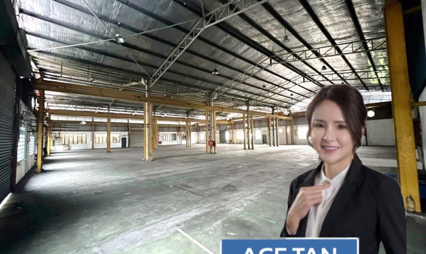 Ulu Tiram – 1.5 Storey Detached Factory – FOR RENT