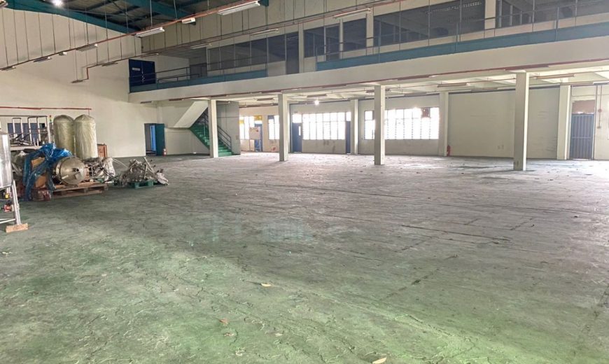 Kawasan Perindustrian Tebrau – Detached Factory – FOR RENT