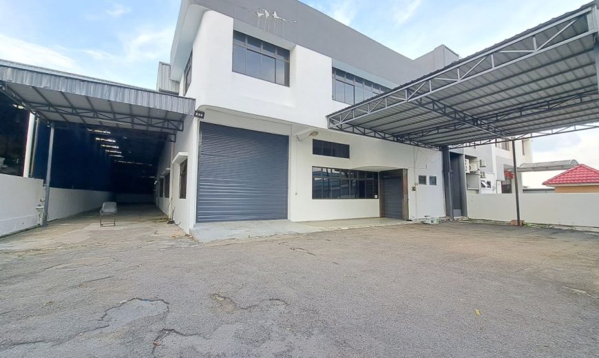Desa Cemerlang – Semi Detached Factory – FOR RENT