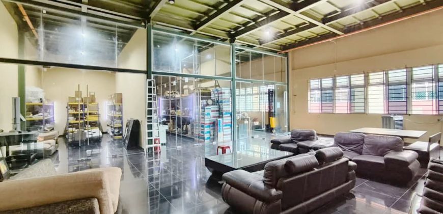 Nusa Cemerlang Industrial Park @ Gelang Patah – 1.5 Storey Semi Detached Factory – FOR SALE