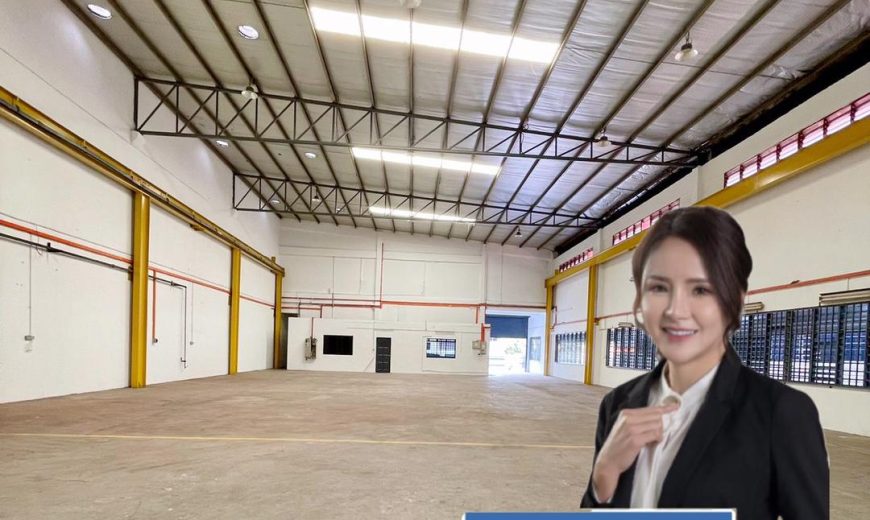 Desa Cemerlang – 1.5 Storey Semi Detached Factory – FOR RENT