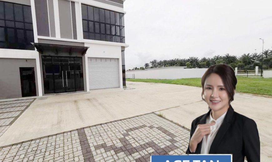 Eco Business Park 2 @ Senai Airport City – 1.5 Storey Corner Cluster Factory – FOR SALE