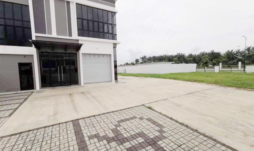 Eco Business Park 2 @ Senai Airport City – 1.5 Storey Corner Cluster Factory – FOR SALE