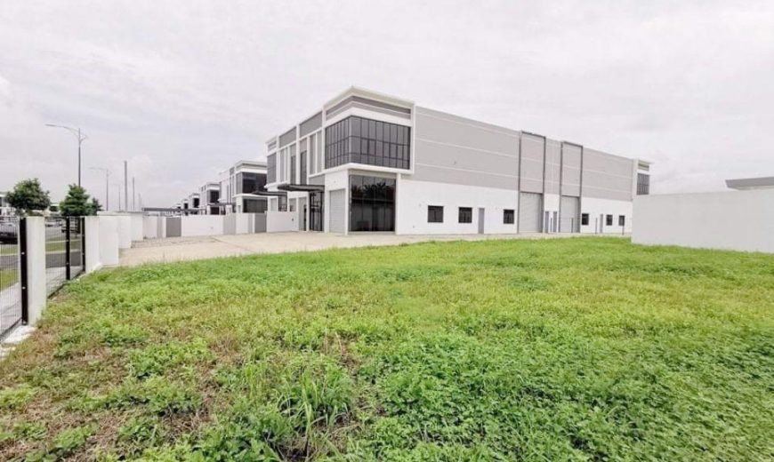 Eco Business Park 2 @ Senai Airport City – 1.5 Storey Corner Cluster Factory – FOR SALE