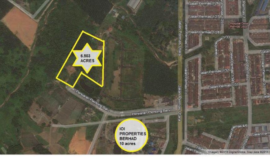 Permas Jaya – Commercial Land – FOR SALE