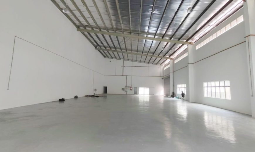 Skudai – 3 Storey Semi Detached Factory – FOR RENT
