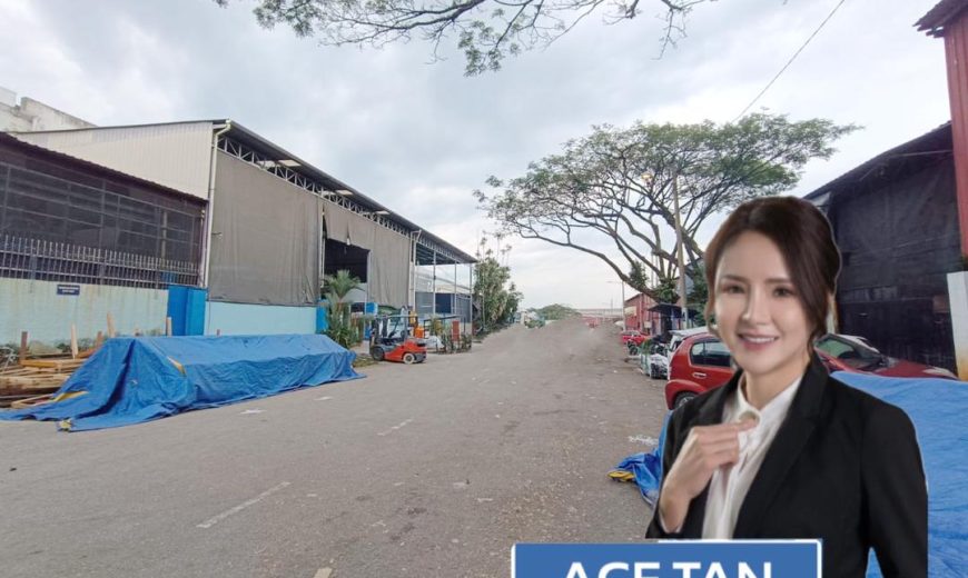 Taman Perindustrian Cemerlang @ Desa Cemerlang – 1.5 Storey Semi Detached Factory – FOR RENT