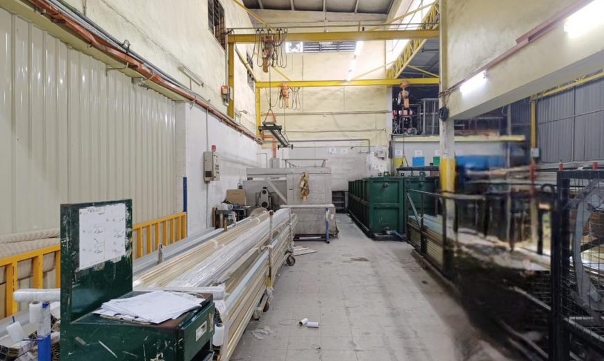 Taman Perindustrian Cemerlang @ Desa Cemerlang – 1.5 Storey Semi Detached Factory – FOR RENT
