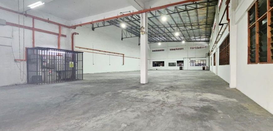 Taman Perindustrian Cemerlang – 1.5 Storey Semi Detached Factory – FOR SALE