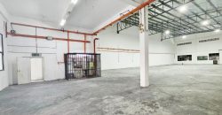 Taman Perindustrian Cemerlang – 1.5 Storey Semi Detached Factory – FOR SALE