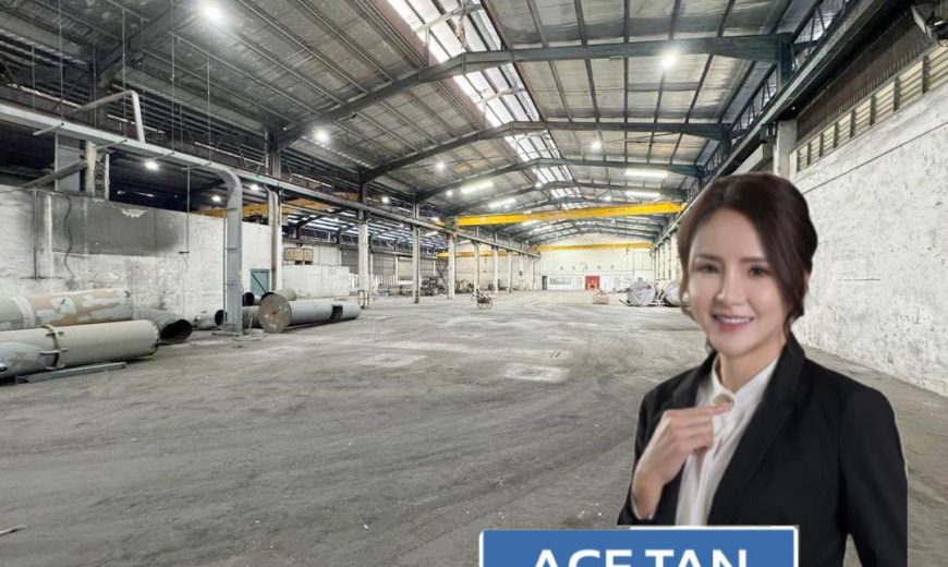 Kawasan Perindustrian Pasir Gudang – Detached Factory – FOR SALE