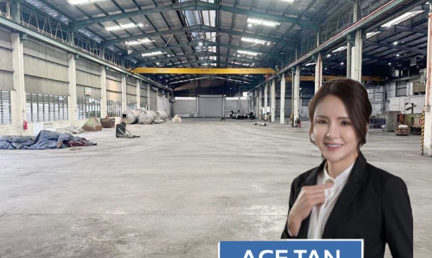 Kawasan Perindustrian Pasir Gudang – Detached Factory – FOR SALE