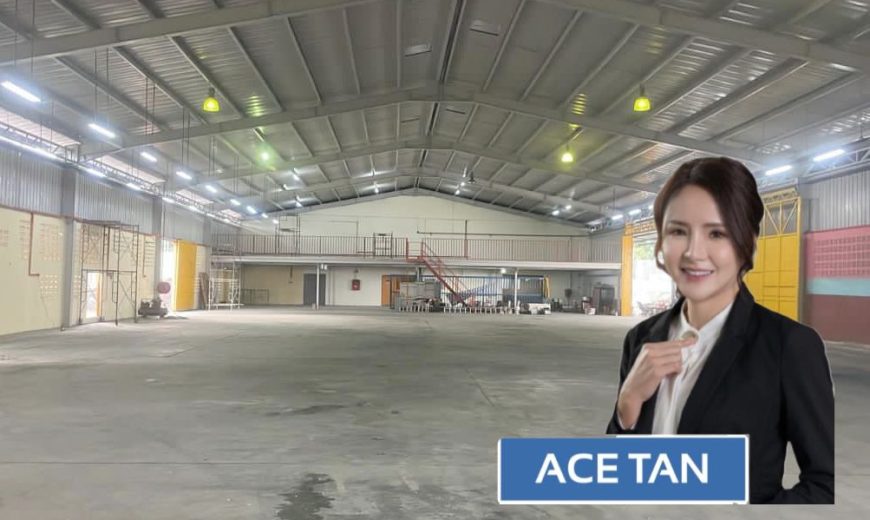 Ulu Tiram – Corner Detached Factory – FOR SALE