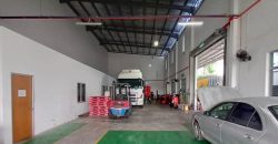 Desa Cemerlang – 1.5 Storey Cluster Factory – FOR SALE