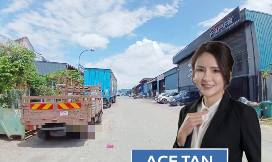 Taman Perindustrian Tan Sri Yaacob – 1.5 Storey Semi Detached Factory – FOR SALE