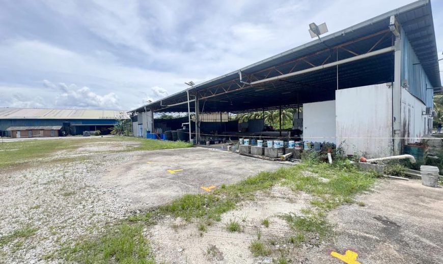 Kulaijaya – Single Storey Detached Factory – FOR RENT