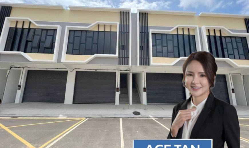 Taman Industri Jaya @ Skudai – 1.5 Storey Terrace Factory – FOR RENT