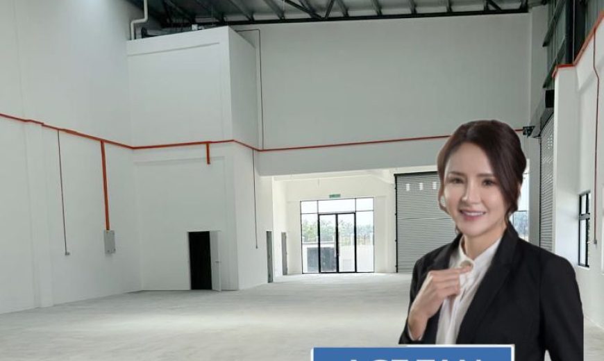 Eco Business Park 2 @ Senai Airport City – 1.5 Storey Corner Cluster Factory – FOR RENT