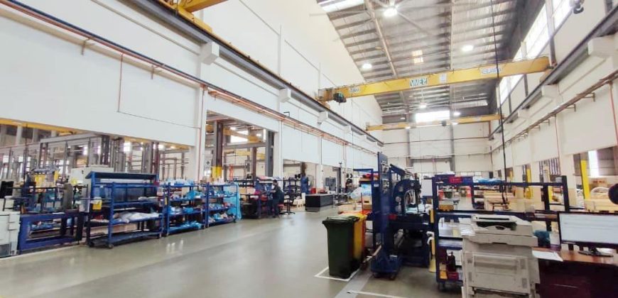 Kawasan Perindustrian Desa Cemerlang – Detached Factory – FOR RENT