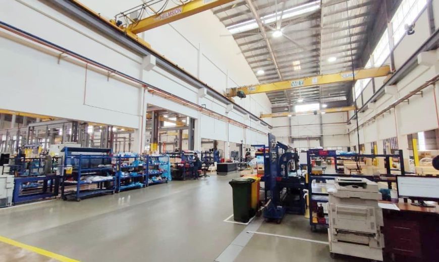 Kawasan Perindustrian Desa Cemerlang – Detached Factory – FOR RENT