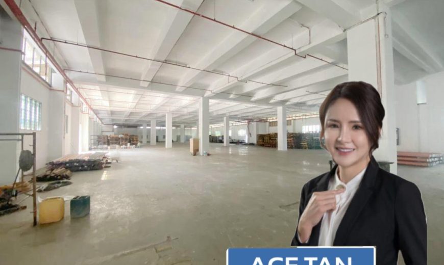 Kawasan Perindustrian Gembira @ Tampoi – Detached Factory – FOR SALE