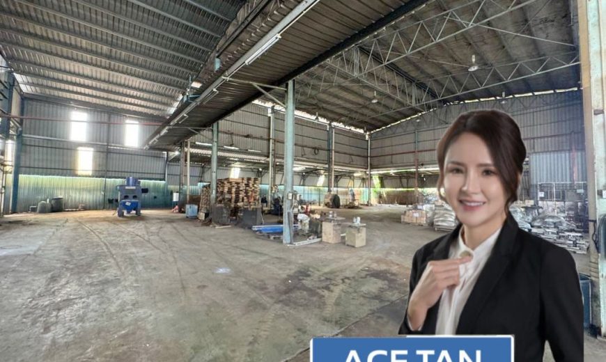 Kawasan Perindustrian Pasir Gudang – Detached Factory – FOR SALE