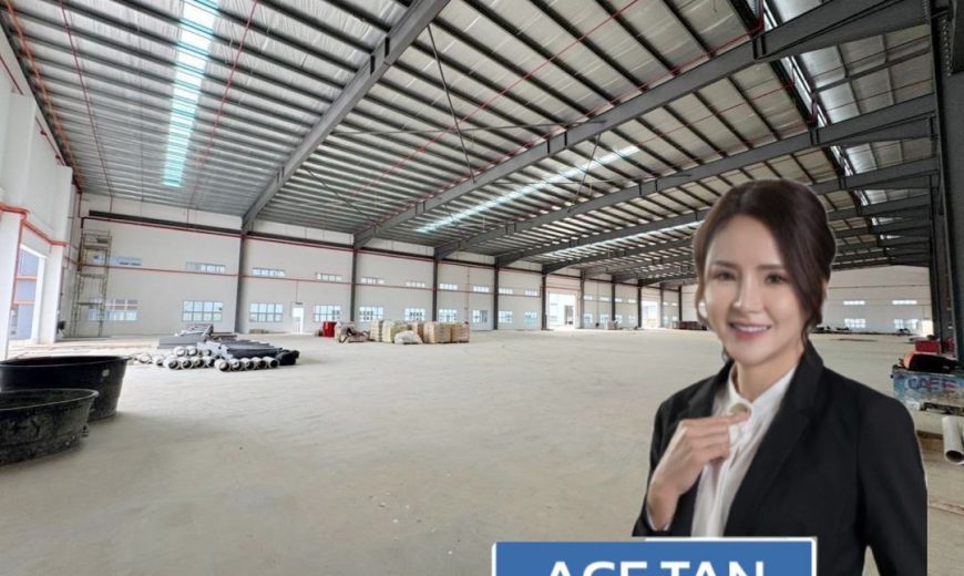 Kawasan Perindustrian Senai Airport City – Detached Factory – FOR RENT